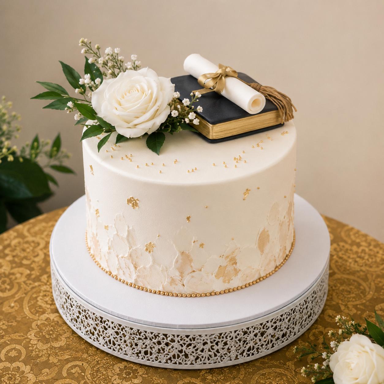 Graduation celebration cake